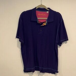 Robert Graham Deep Purple Polo Shirt